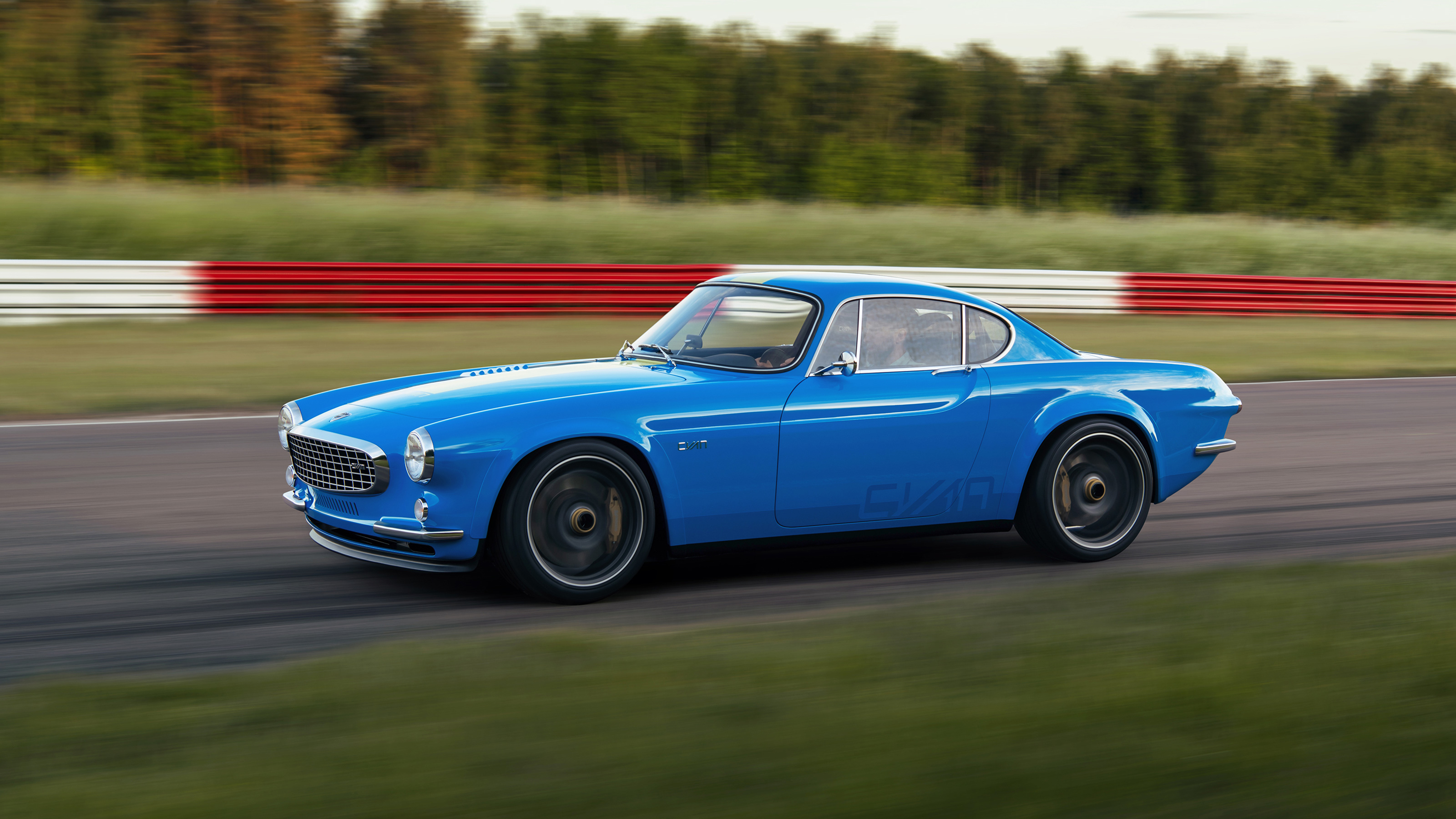 Volvo p1800 cyan